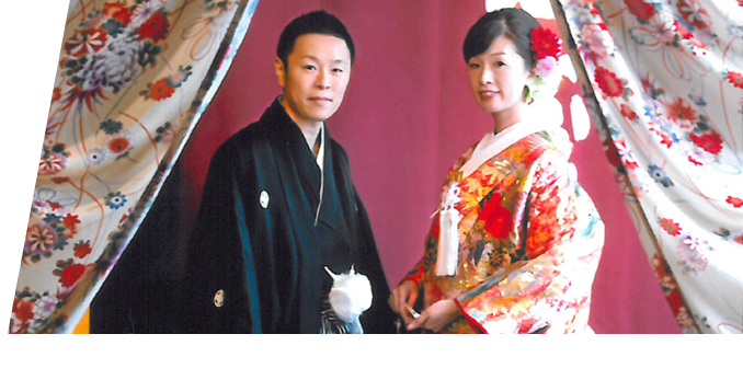 本田 俊司 様 ＆ 美野 様

式場 博多百年蔵